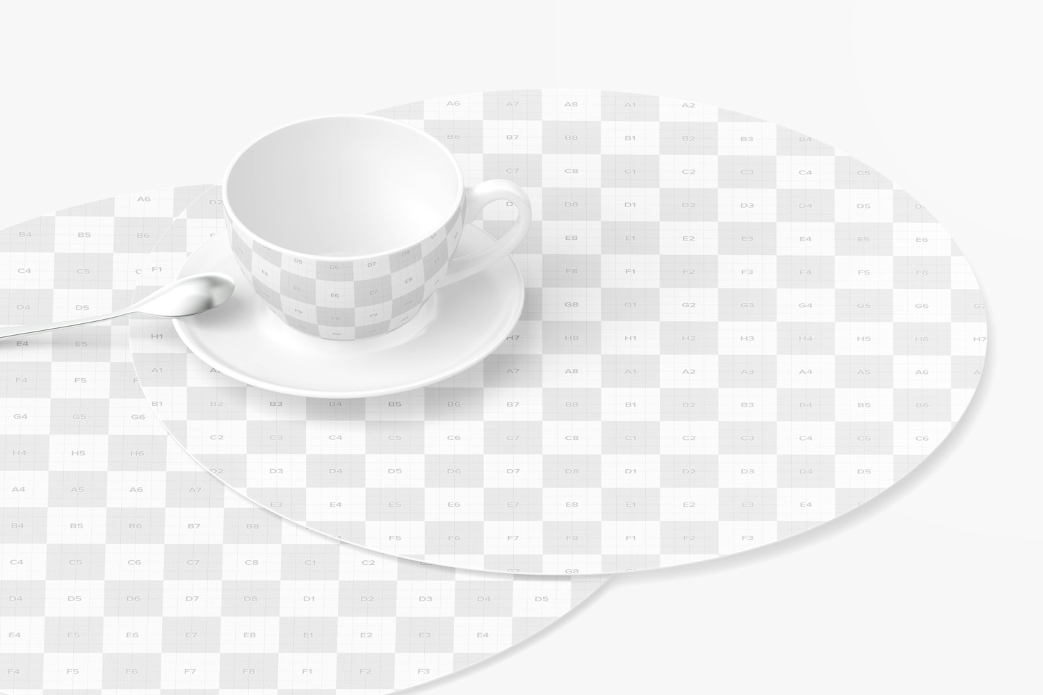 Round Placemats Mockup 02