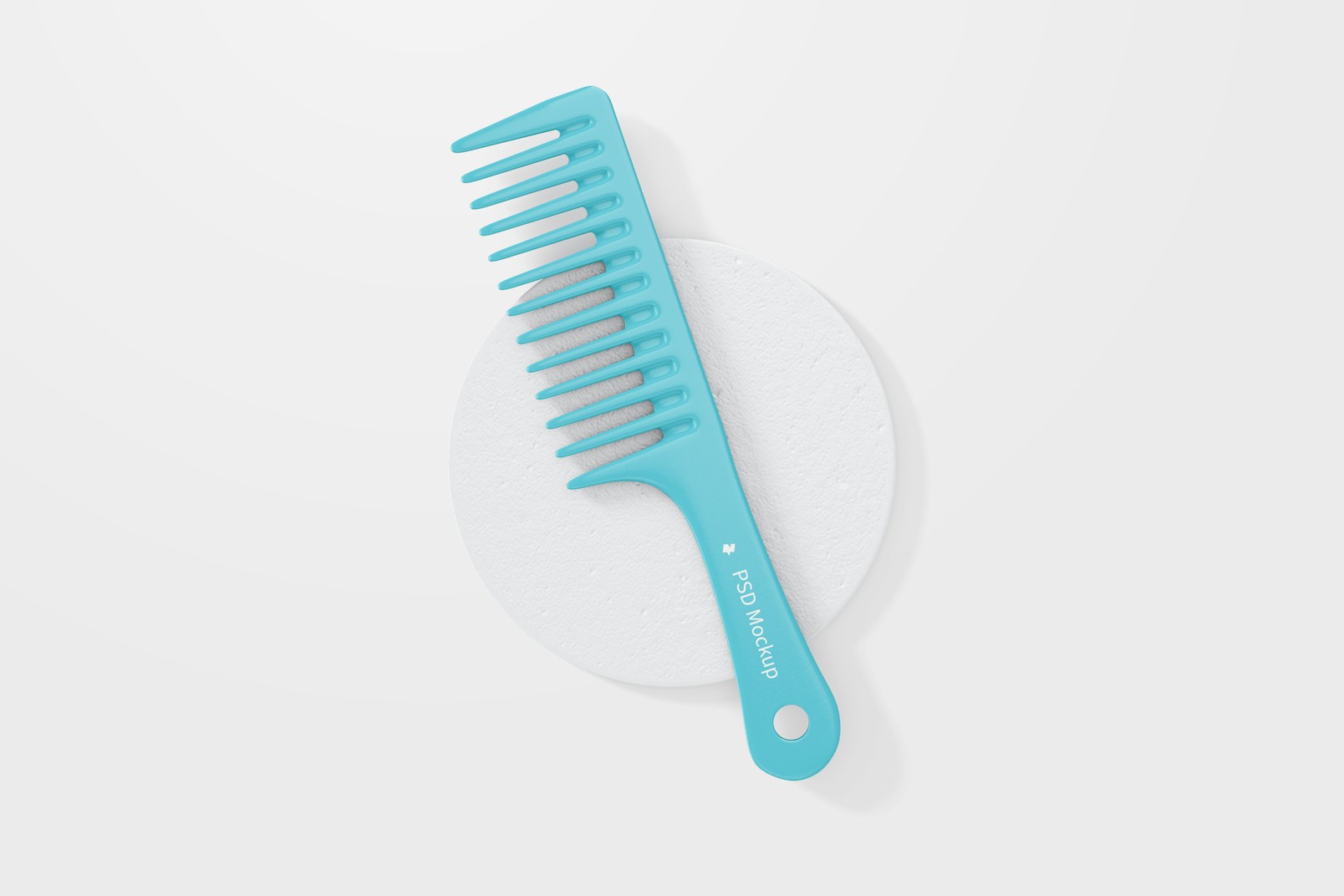 Wide Tooth Comb Mockup