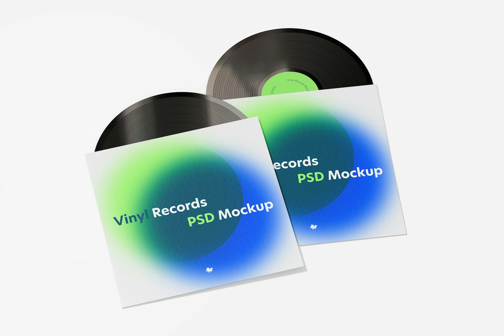 Vinyl Records Mockup