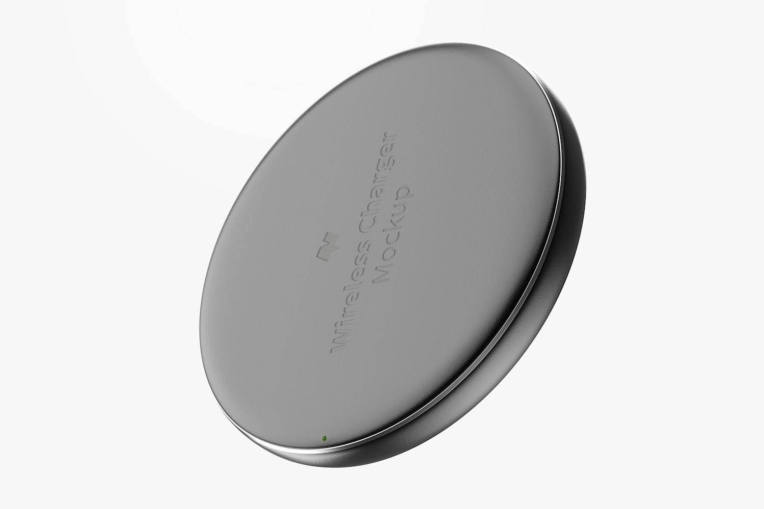 Wireless Charger Mockup, Floating
