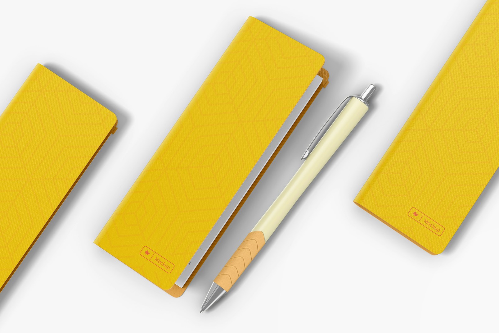 Small Business Notebooks Set Mockup