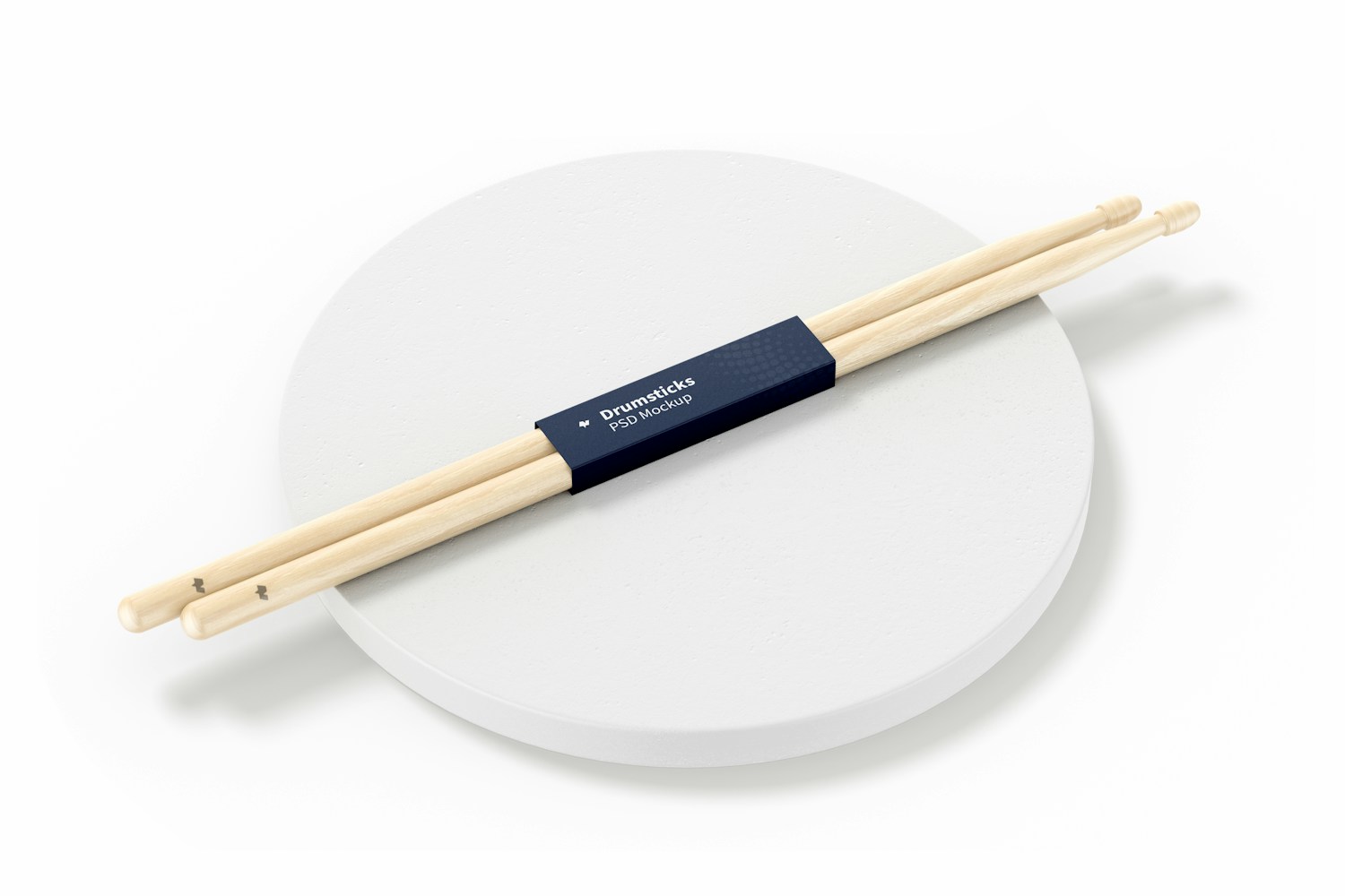 Drumsticks Mockup, Perspective Drumsticks Mockup, Perspective