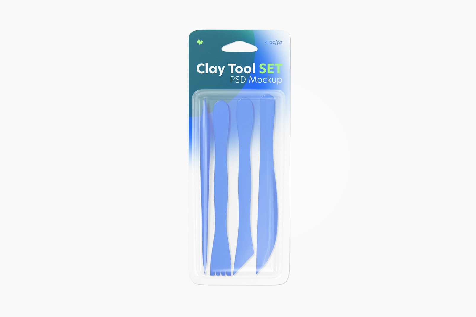 Clay Tool Set Mockup