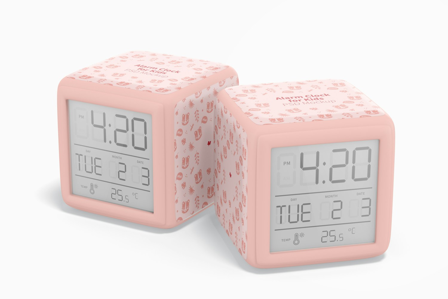 Alarm Clocks for Kids Mockup