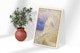 2:3 Portrait Canvas with Terracota Vases Mockup, Leaned