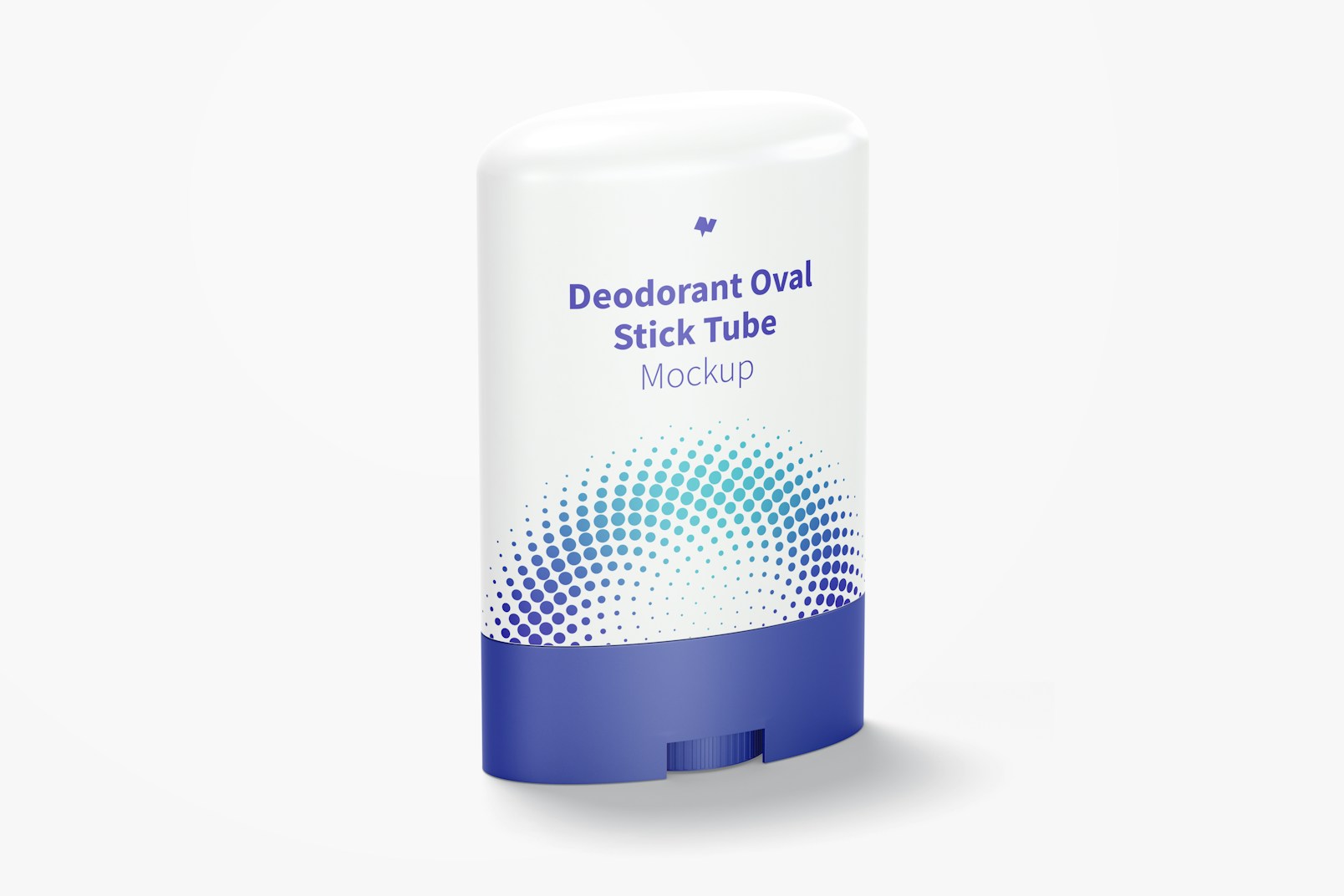 Deodorant Oval Stick Tube Mockup