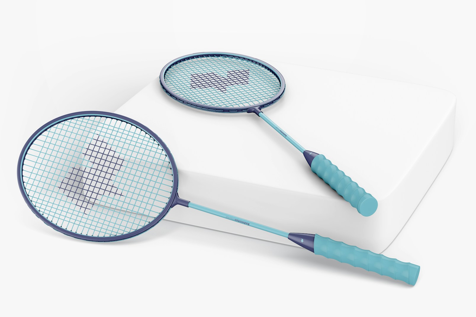 Badminton Rackets Mockup