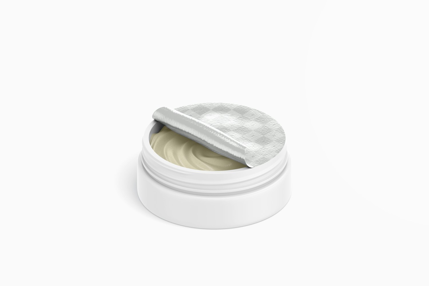 3.38 oz Cream Jar without Lid Mockup 3.38 oz Cream Jar without Lid Mockup