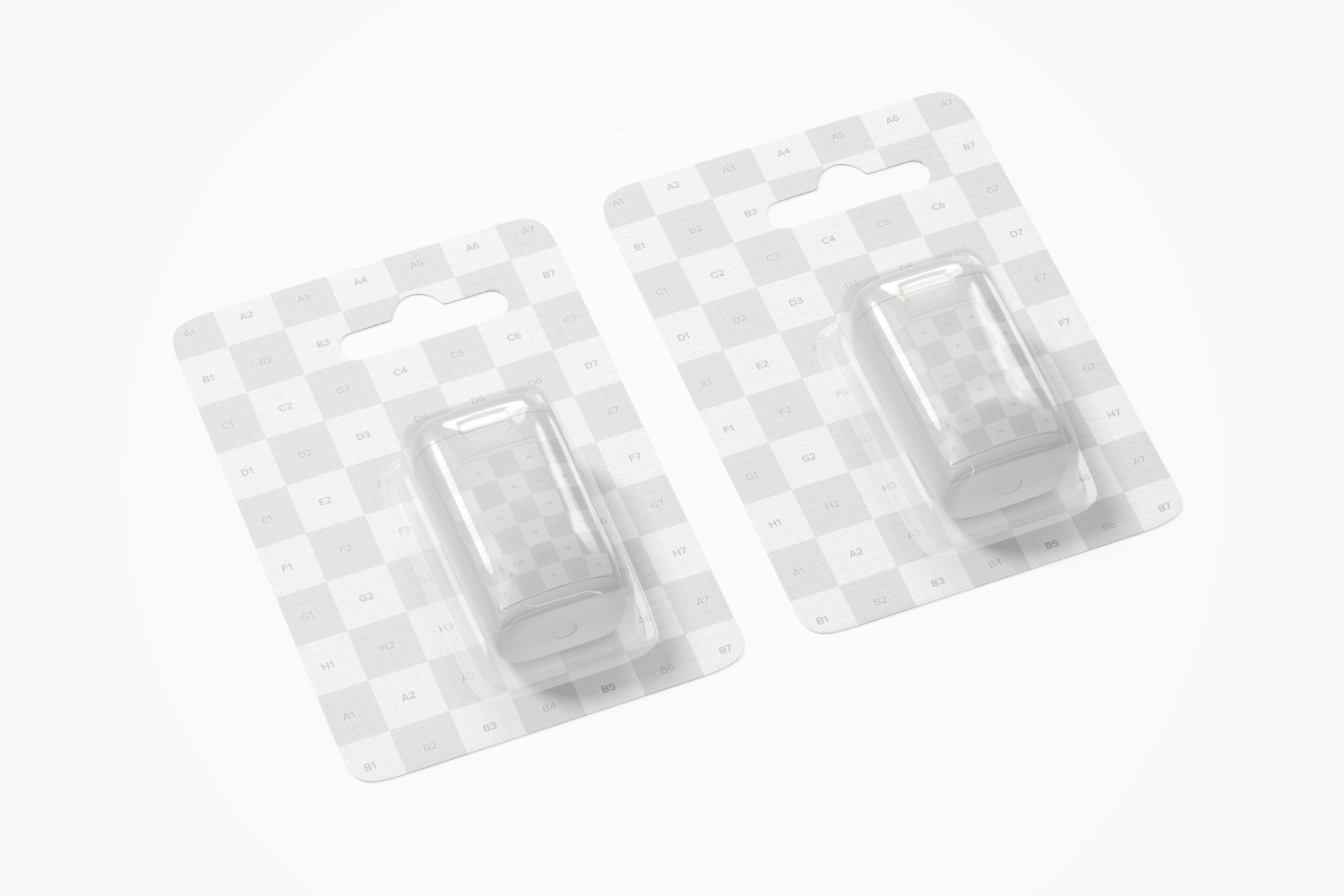 Sharpener Blisters Mockup Sharpener Blisters Mockup