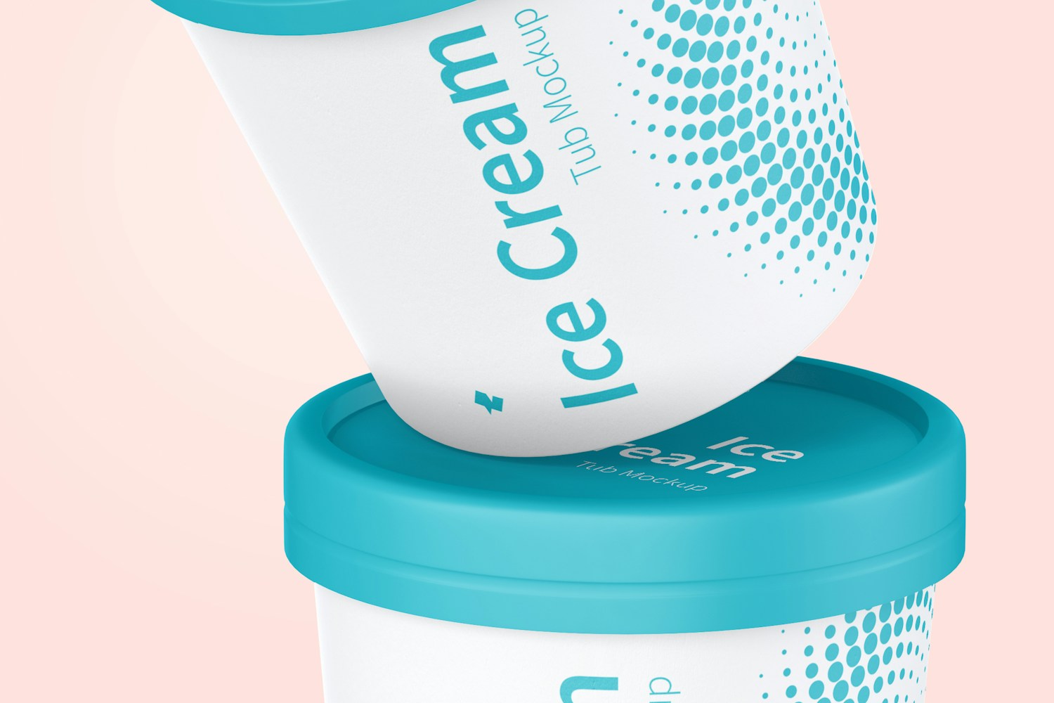 500ml Ice Cream Paper Tub Mockup 02 500ml Ice Cream Paper Tub Mockup 02