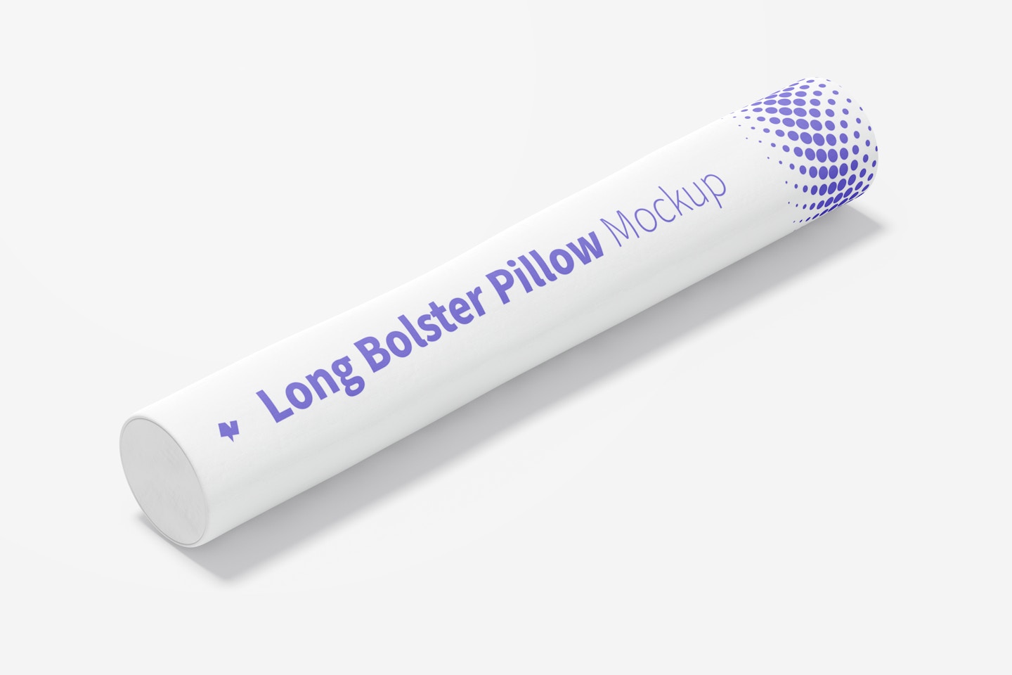 Long Bolster Pillow Mockup