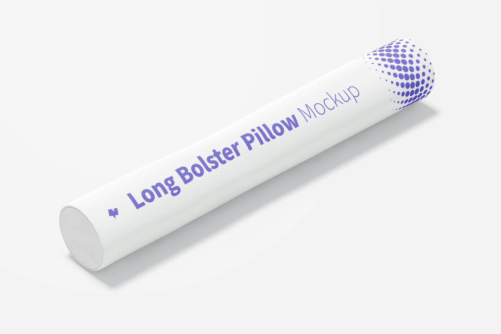 Long Bolster Pillow Mockup