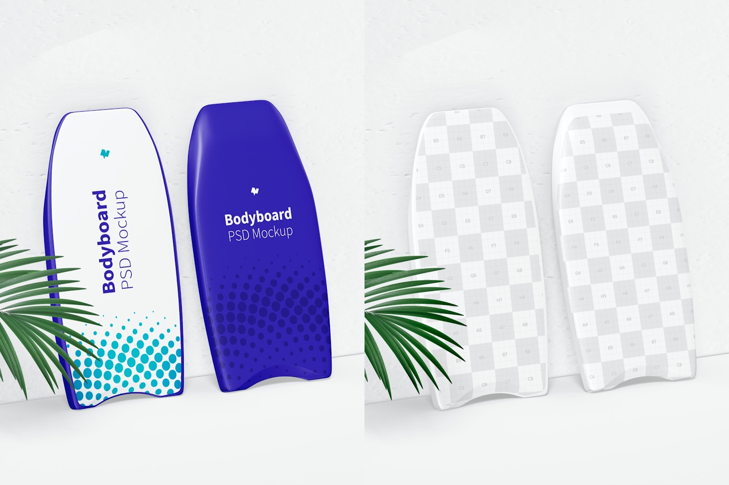 Bodyboard Set Mockup Bodyboard Set Mockup