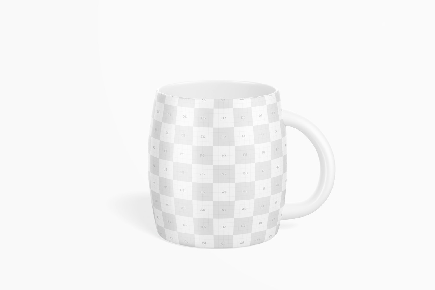 14 oz Ceramic Coffee Mug Mockup