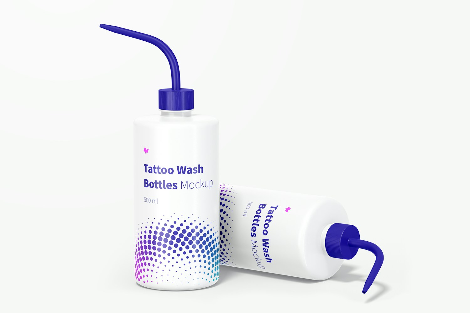 Tattoo Wash Bottles Mockup Tattoo Wash Bottles Mockup