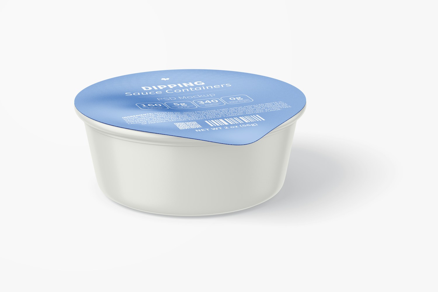 Dipping Sauce Container Mockup