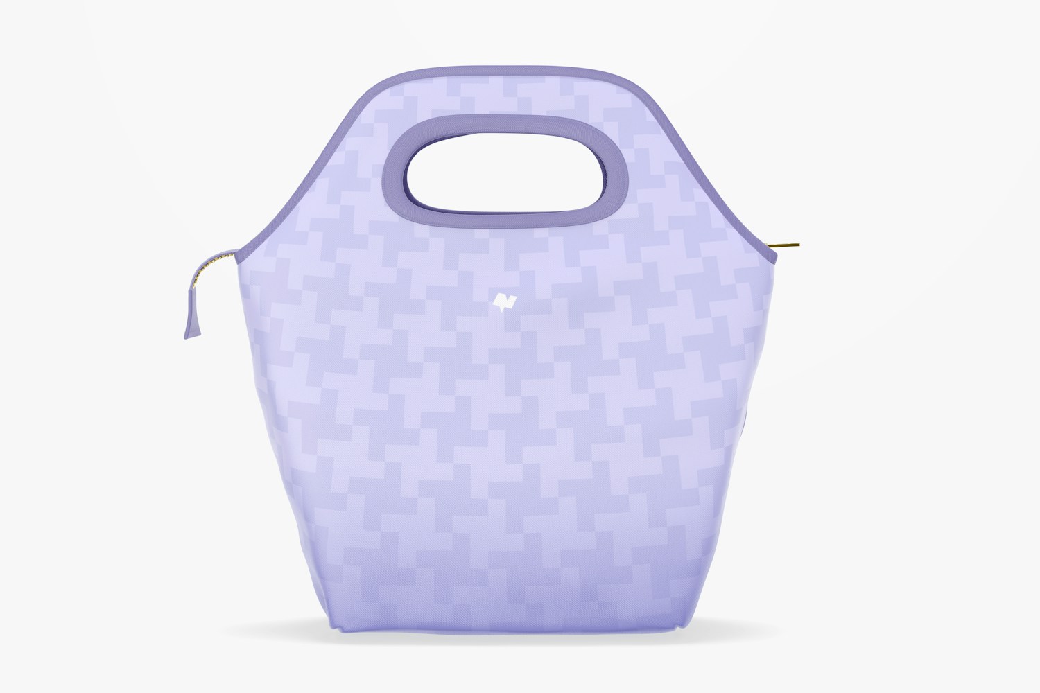 Lunch Bag Mockup, Front View