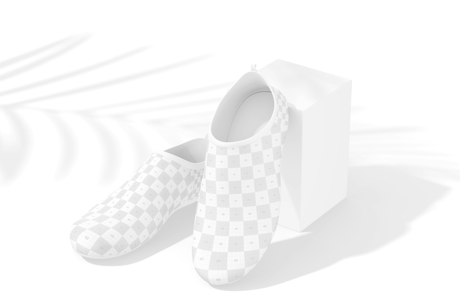 Water Shoes Mockup, Perspective