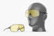 Cycling Sunglasses on Head Mannequin Mockup