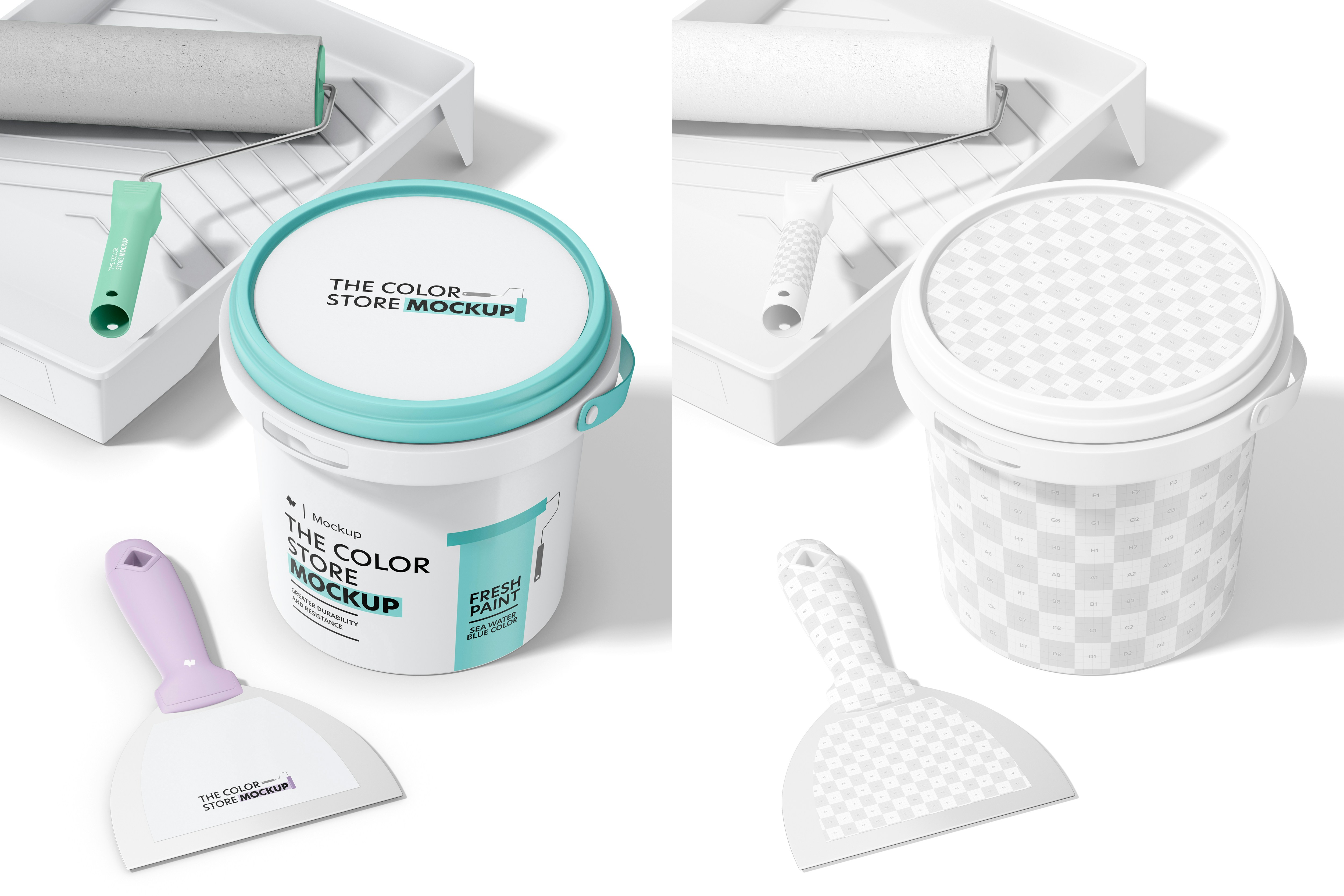 1000 Ml Plastic Containers Psd Mockup High Angle View Original Mockups 1000 Ml Plastic Containers Psd Mockup High Angle View Original Mockups