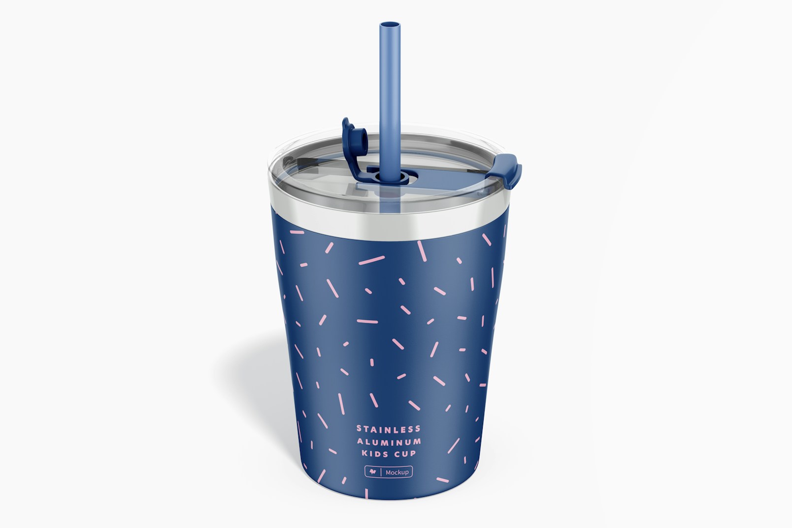 Stainless Aluminum Kids Cup Mockup