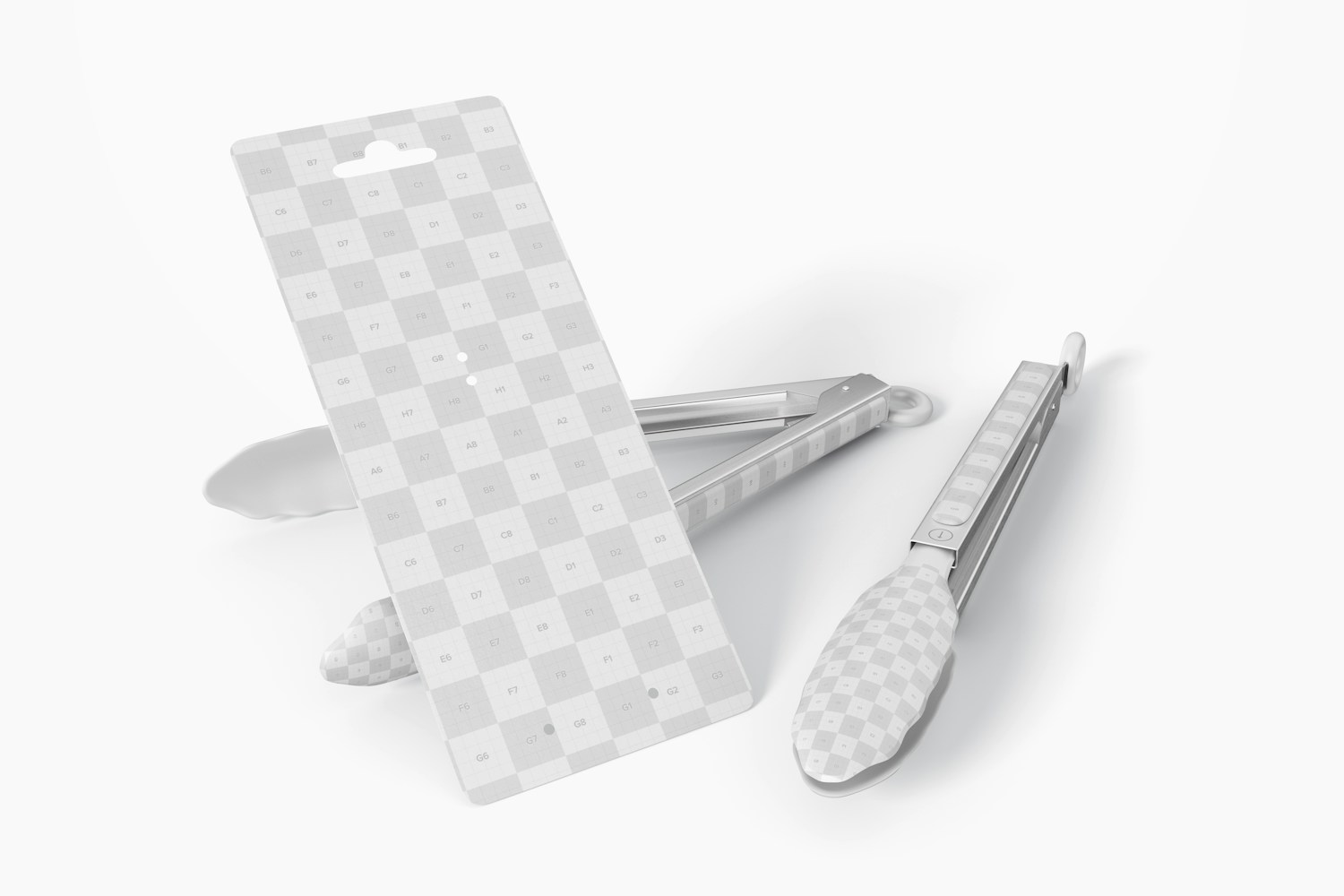 Kitchen Tongs Mockup Kitchen Tongs Mockup