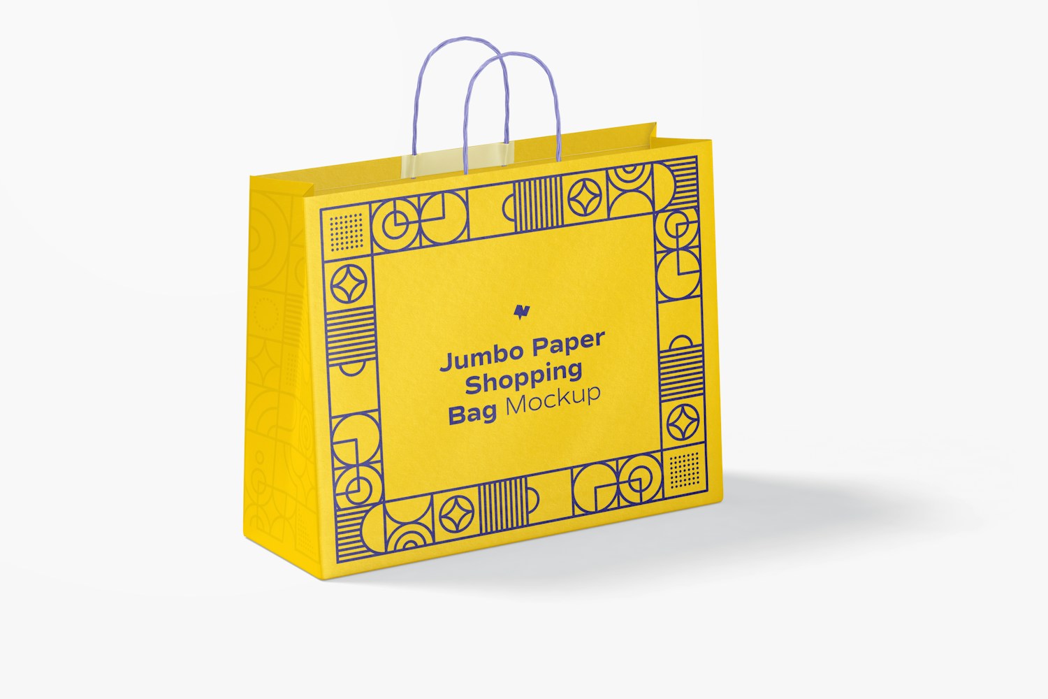 Jumbo Paper Shopping Bag Mockup Jumbo Paper Shopping Bag Mockup