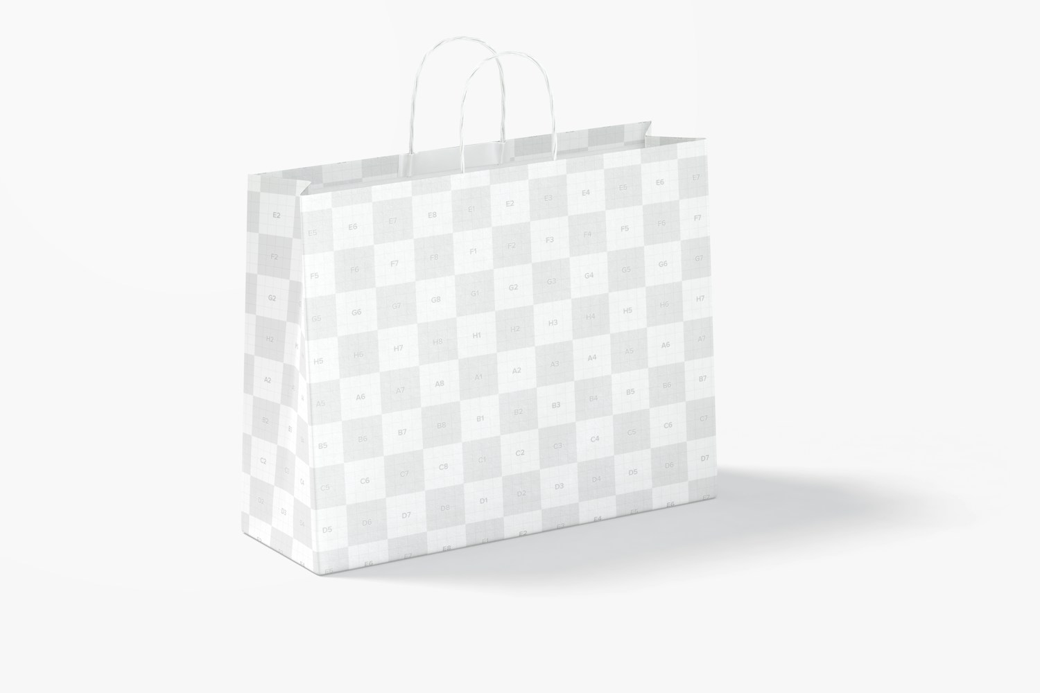Jumbo Paper Shopping Bag Mockup