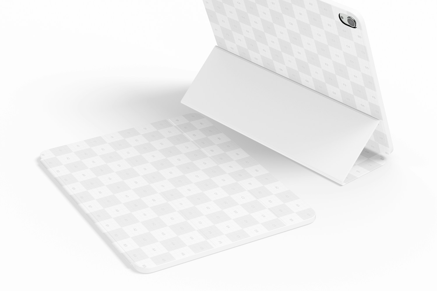 Case for Ipad Pro 12,9 Mockup, Right View