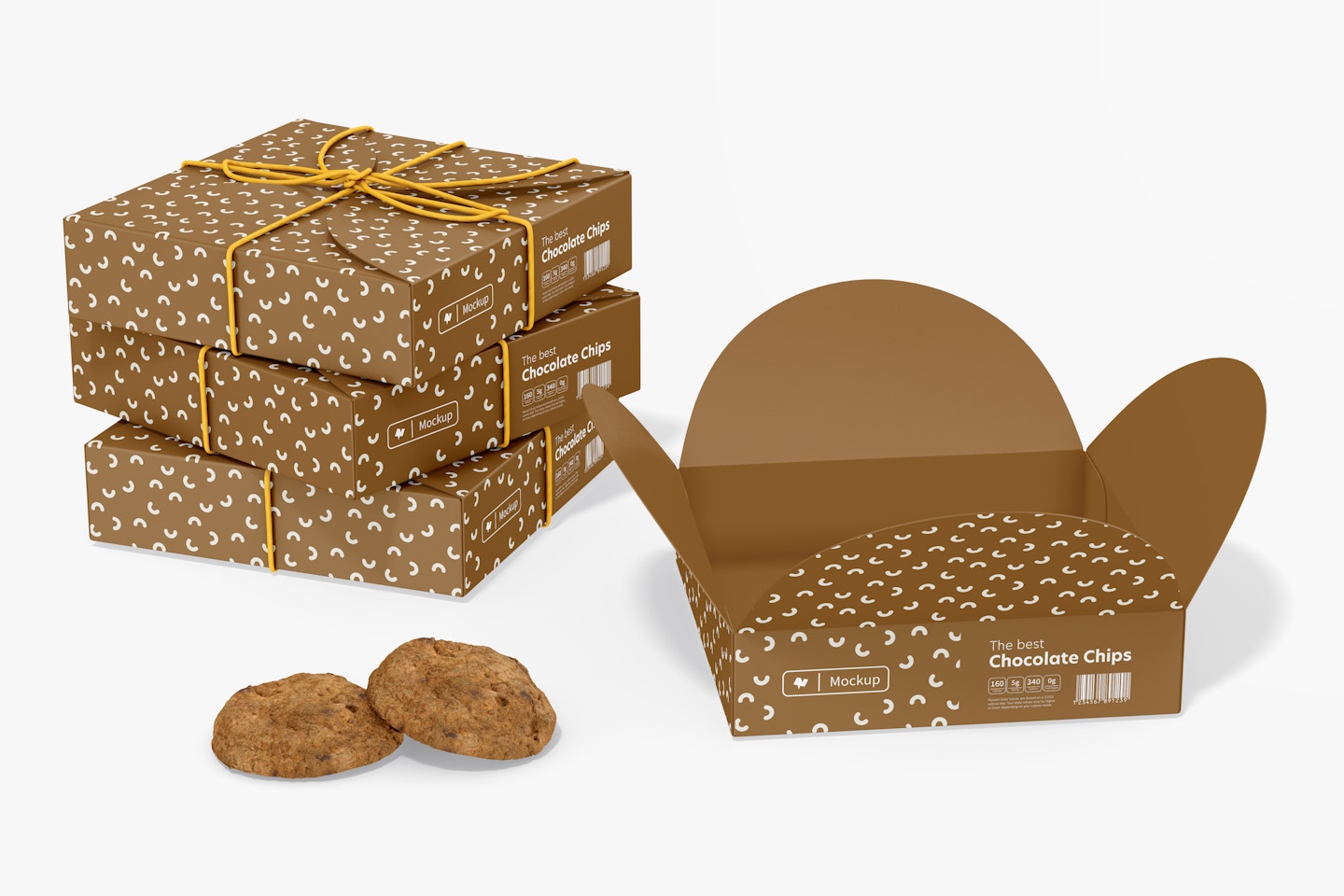 Cookie Boxes Mockup