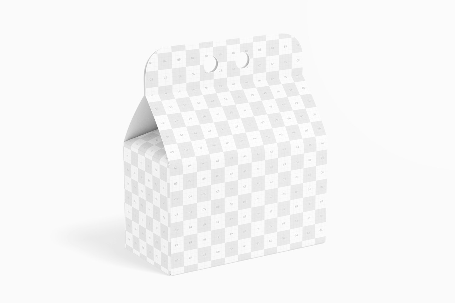 Cookie Gift Box Mockup, Left View Cookie Gift Box Mockup, Left View