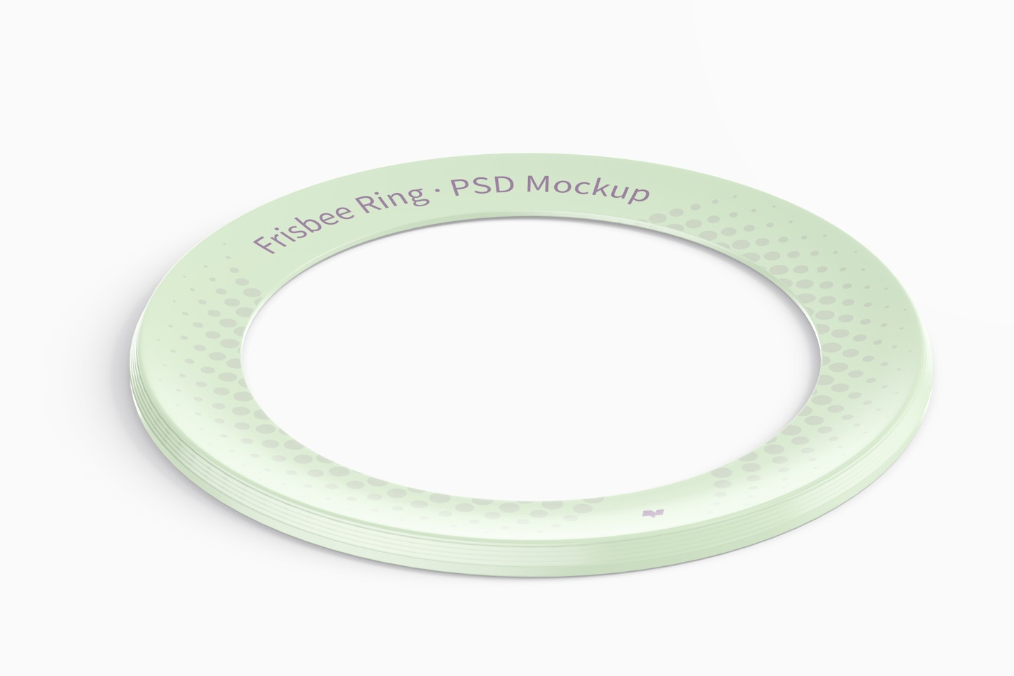 Frisbee Ring Mockup