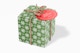 Gift Box with Label Mockup, Perspective