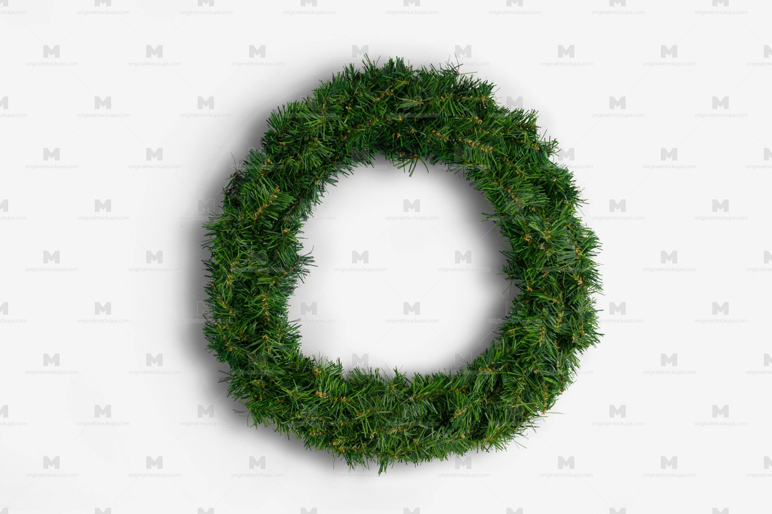 Christmas Wreath Isolate - Single