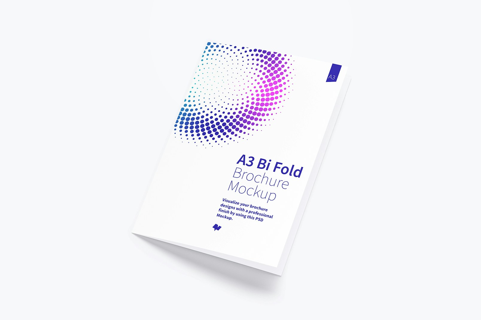A3 Bi Fold Brochure Mockup 01