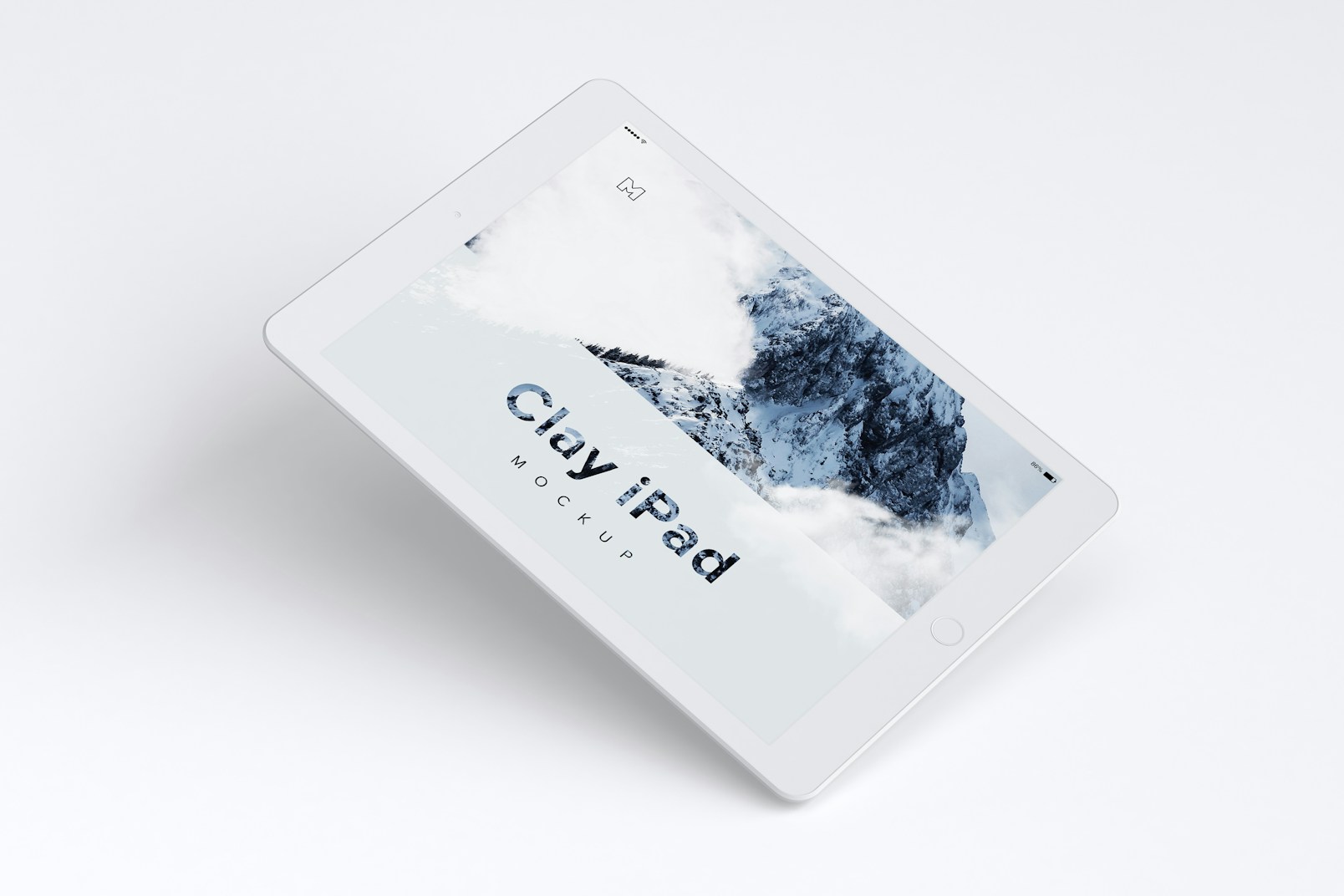 Clay iPad 9.7 Mockup 01