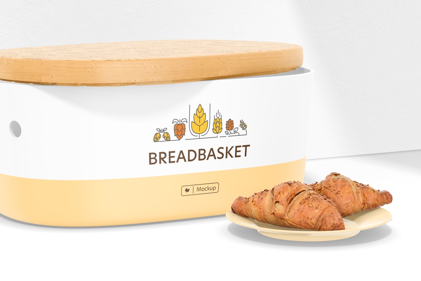 Breadbasket Mockup, Close Up