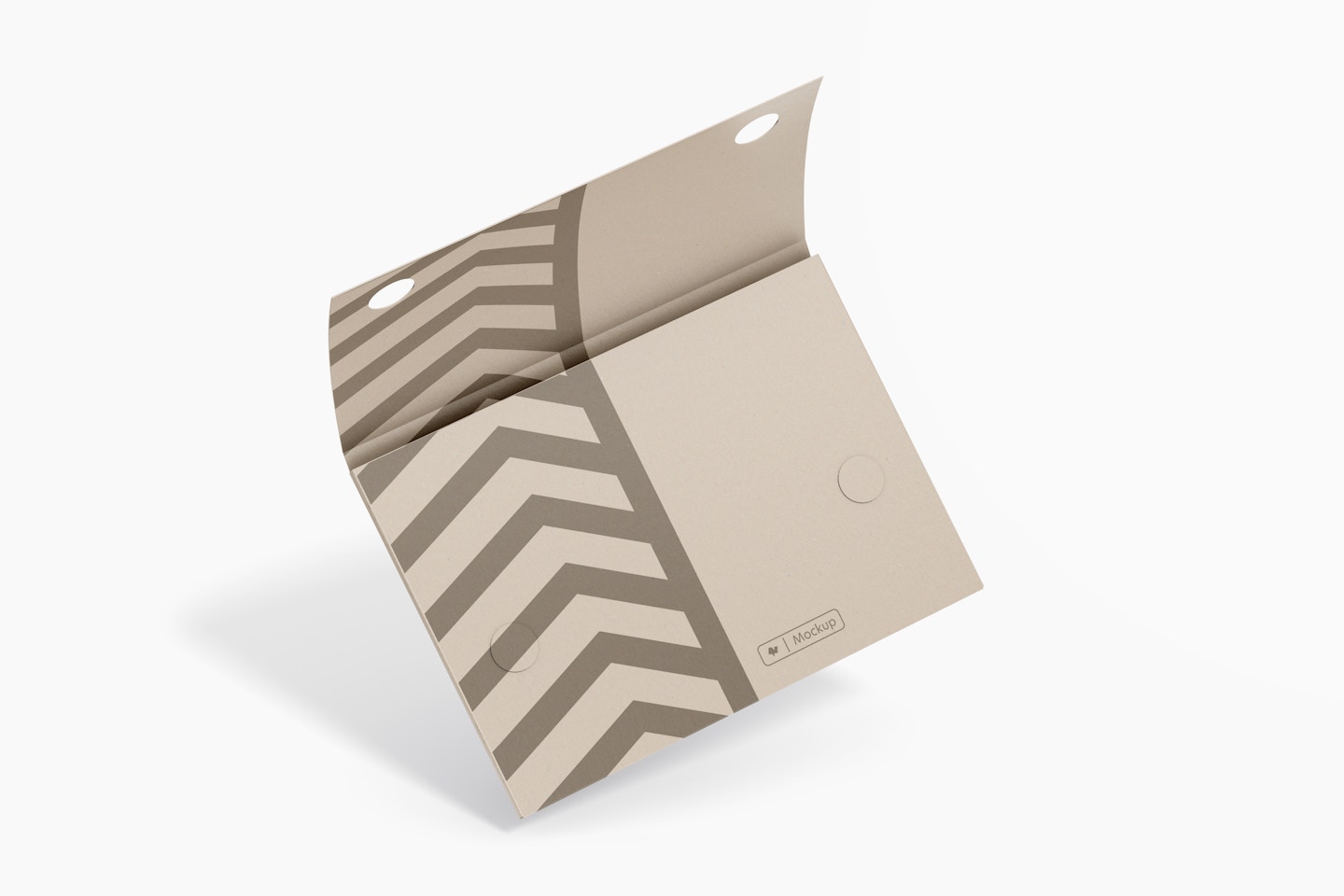 A3 Cardboard Folder Mockup