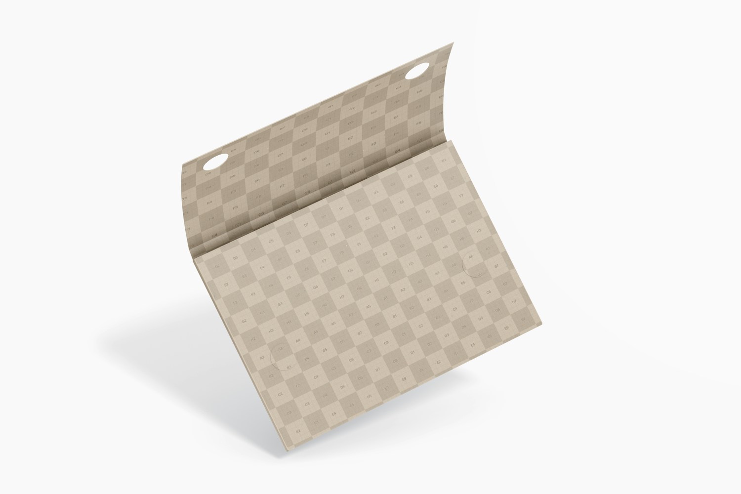 A3 Cardboard Folder Mockup