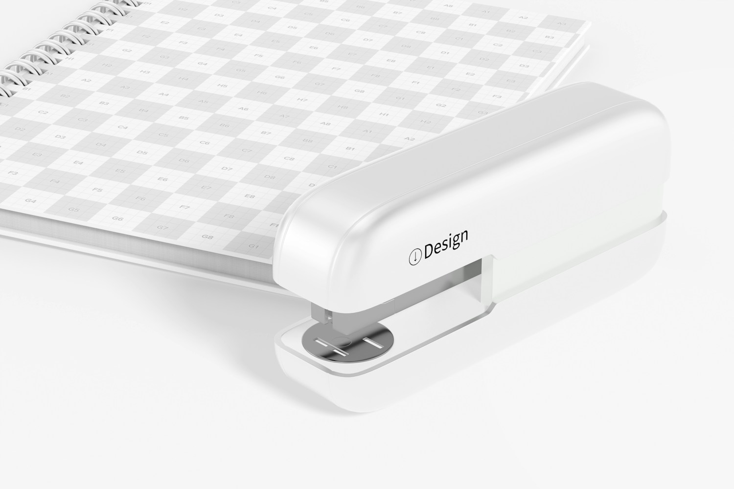 Stapler Mockup, Perspective Stapler Mockup, Perspective
