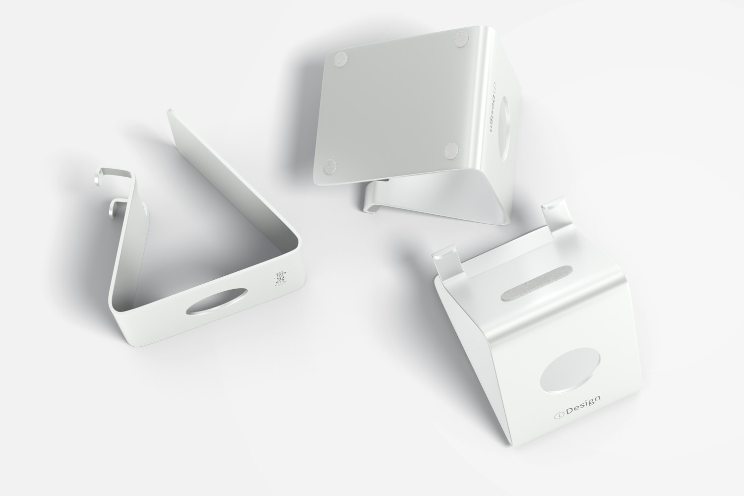 Phone Docks Mockup, Top View Phone Docks Mockup, Top View