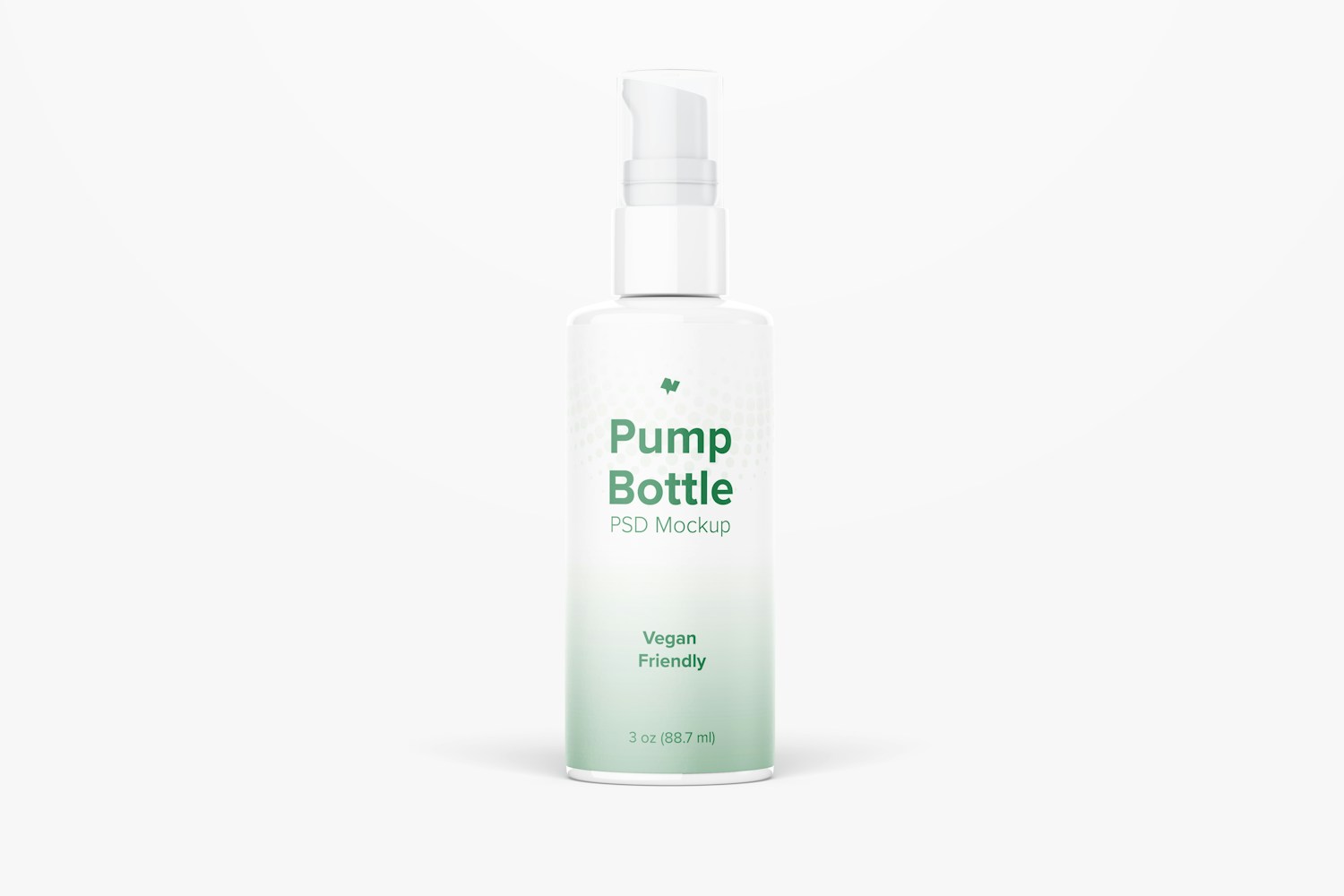 3 oz Pump Bottle Mockup 3 oz Pump Bottle Mockup