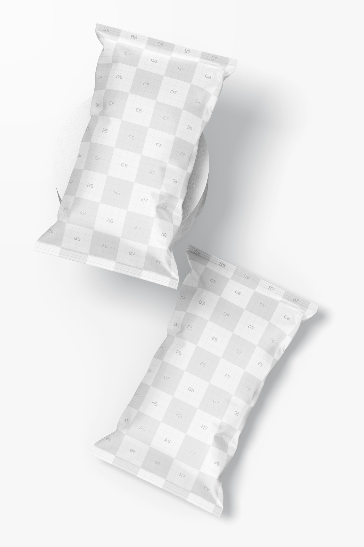 Sleek Chips Bags Mockup Sleek Chips Bags Mockup