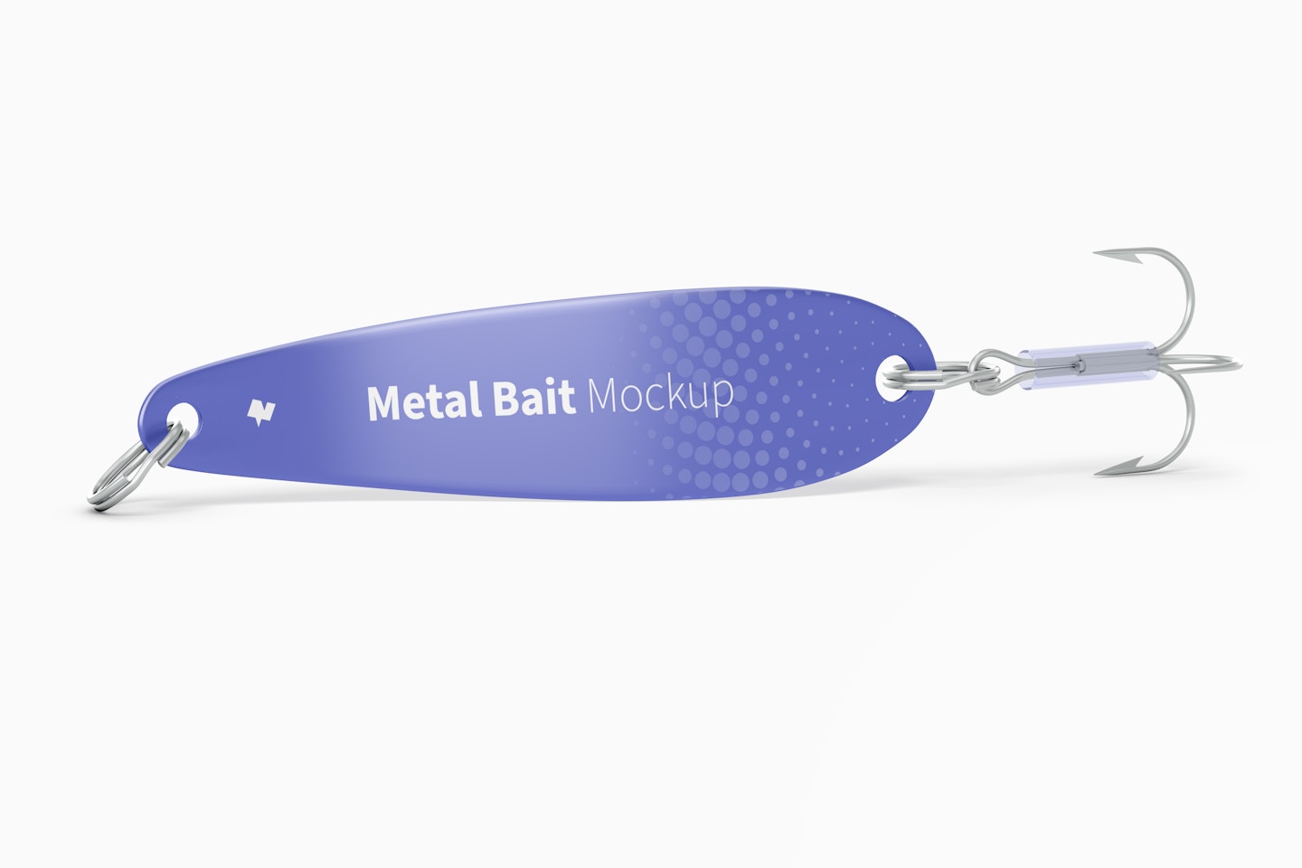 Metal Spoon Bait Mockup