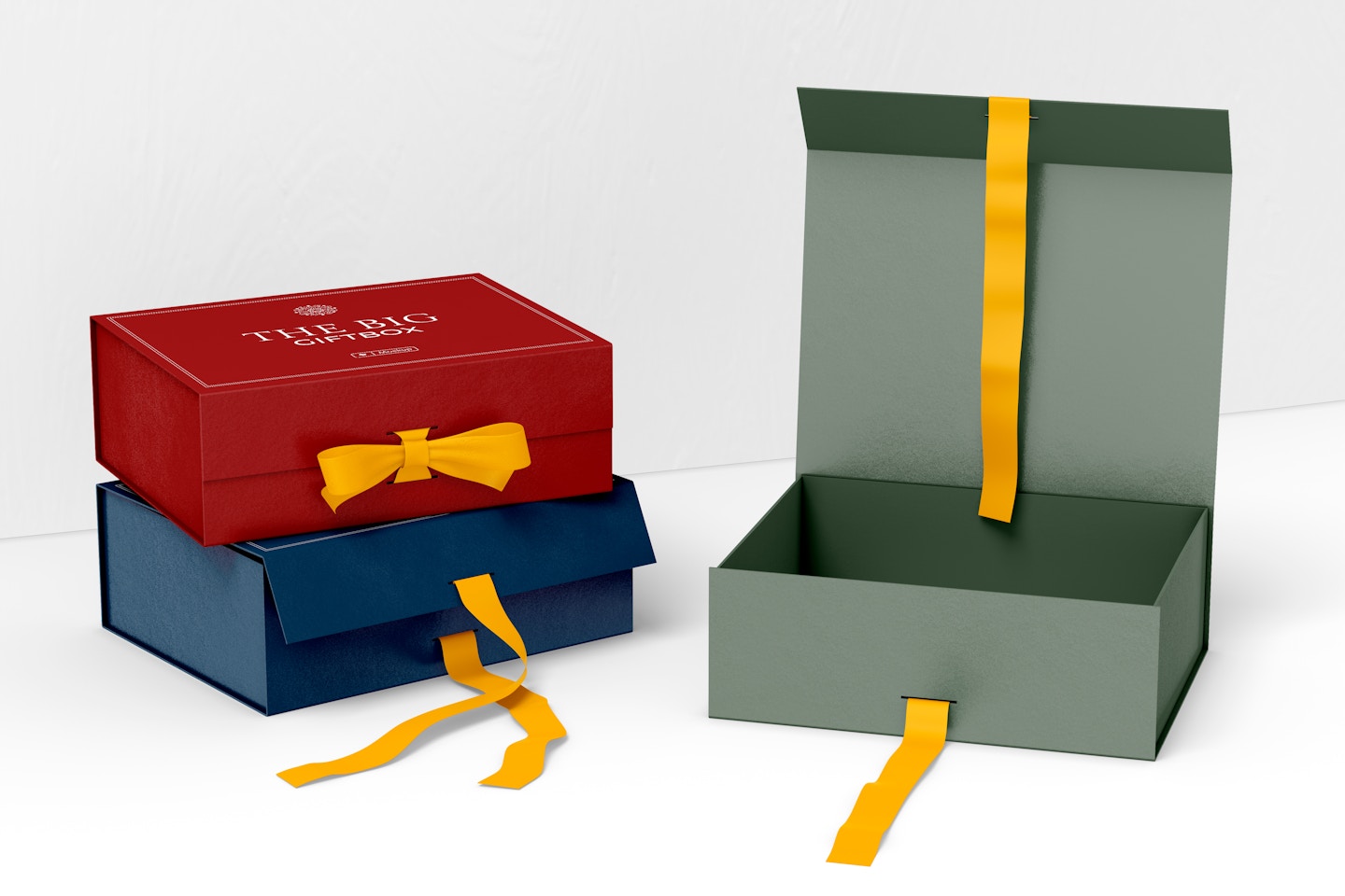 Magnetic Boxes with Lid Mockup 02