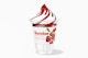 Sundae Ice Cream Cup Mockup, Front View