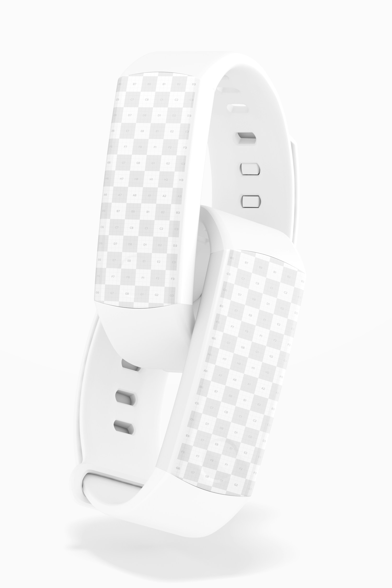 Huawei Fit Honor Band 3 Smart Watch Mockup, Floating