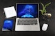 MacBook Pro Retina 13 and iPad Mini Mockup 01