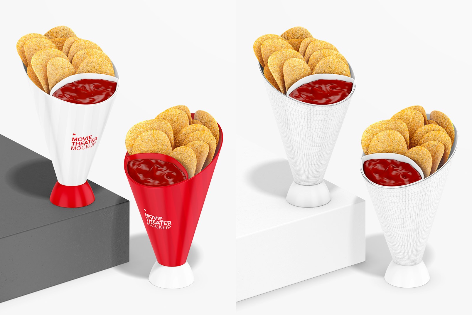 Dipping Cup Mockup