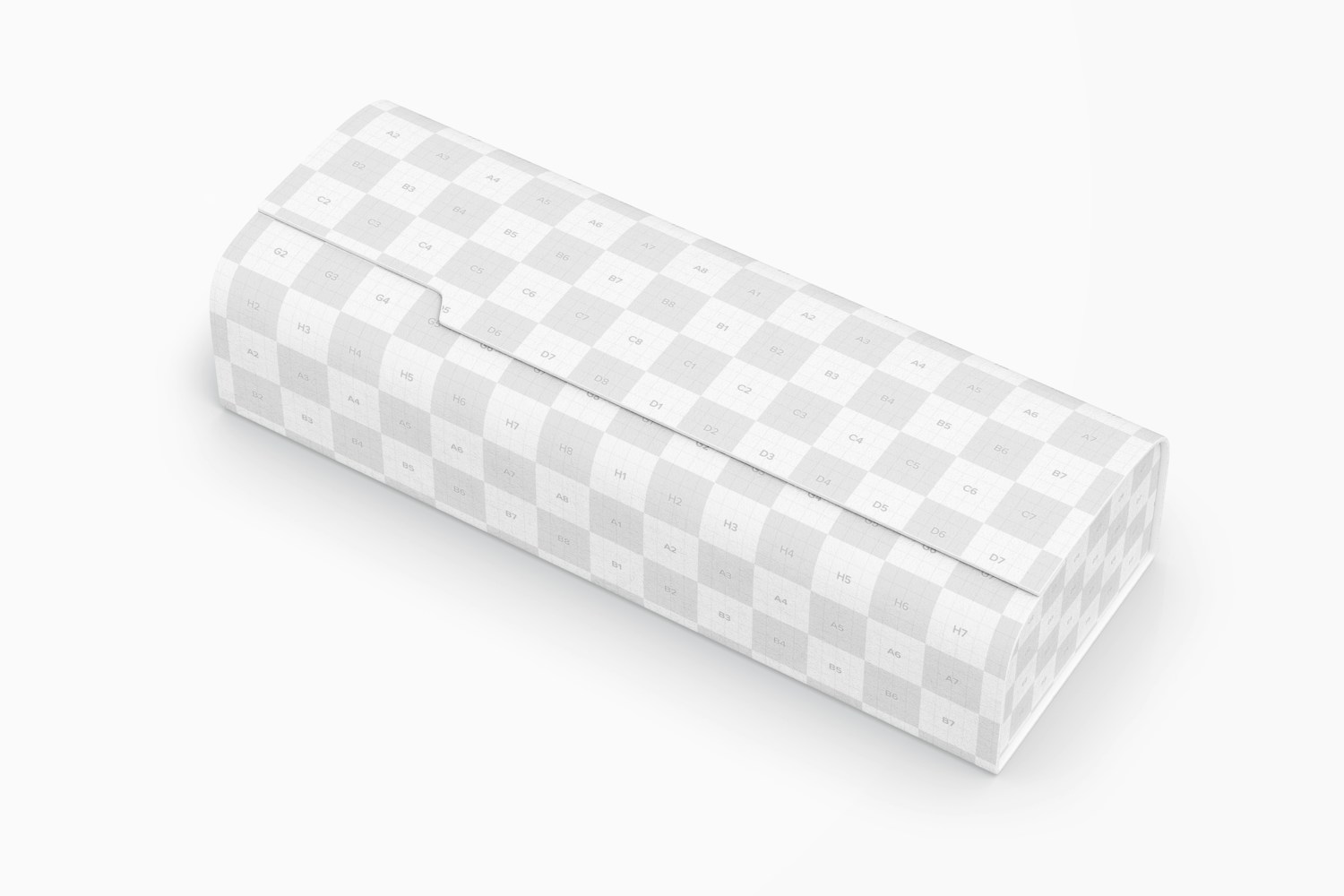 Luxury Eyeglasses Case Mockup, Perspective Luxury Eyeglasses Case Mockup, Perspective